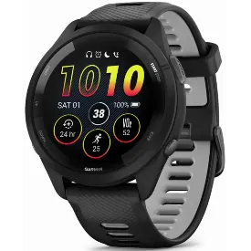 Умные часы Garmin Forerunner 265S, 46 мм, черный/серый